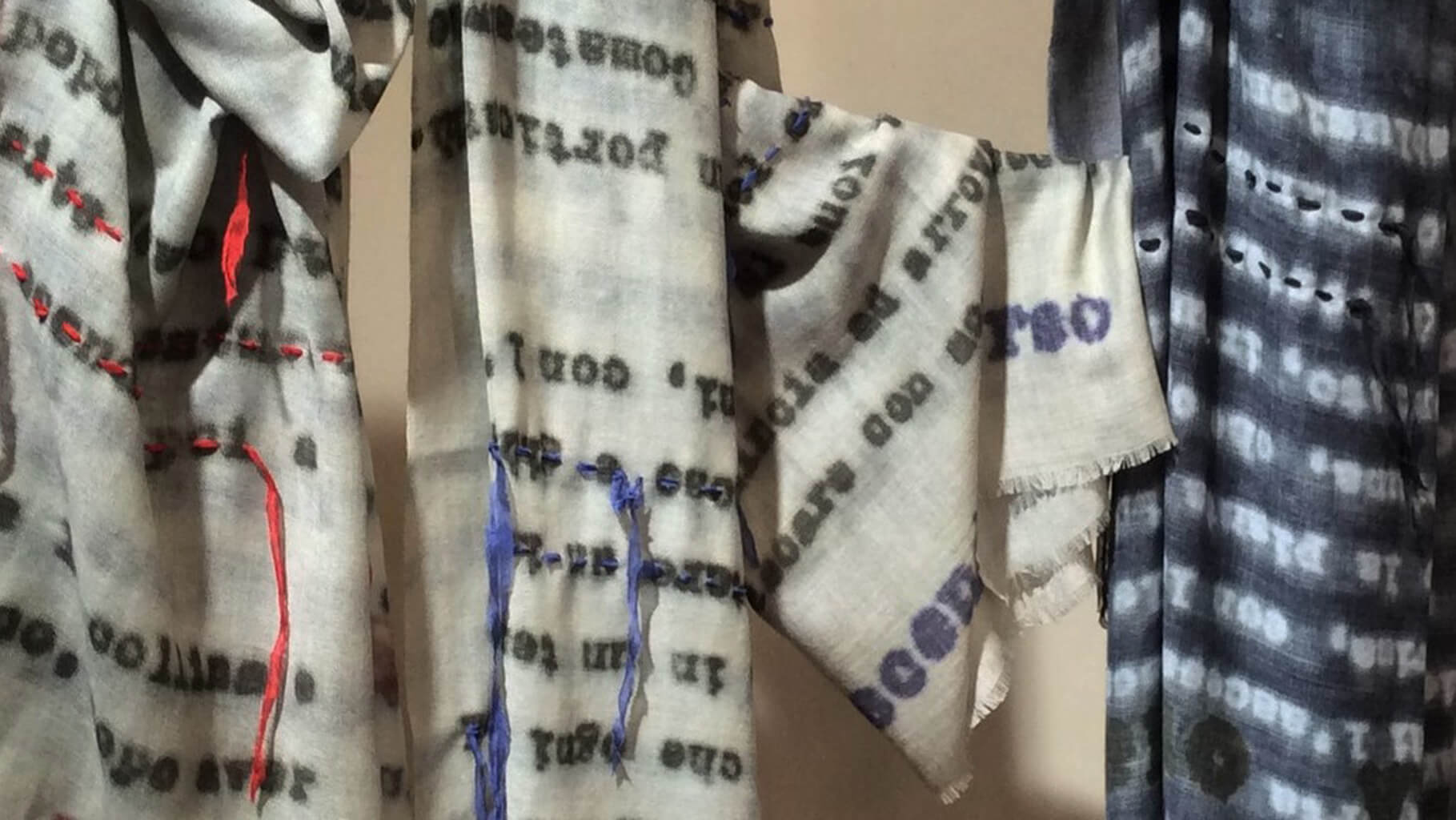text scarves